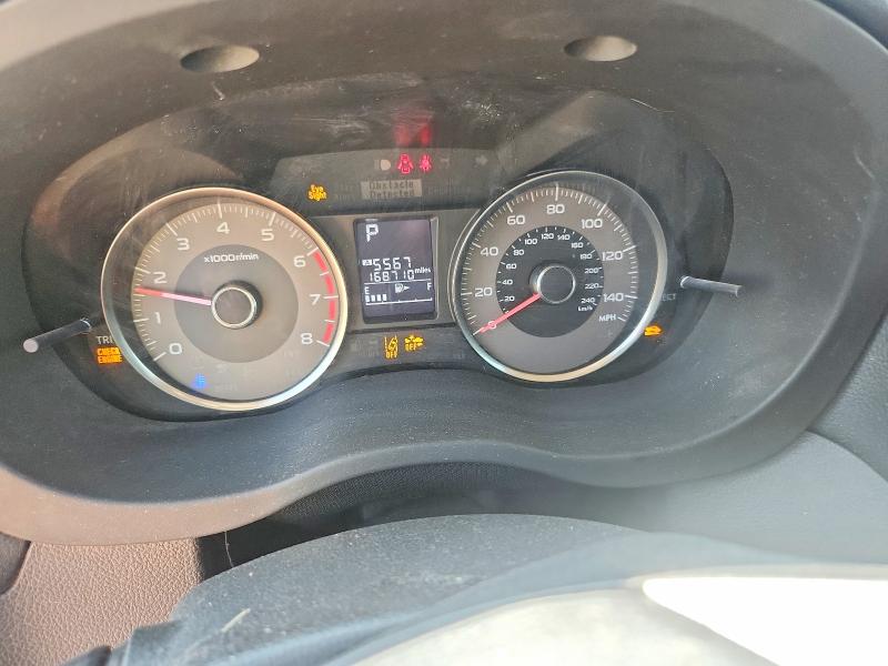 2015 Subaru Forester VIN JF2SJAFC2FH824980 COPART salvage auction — FRONT END, Tx - Salvage Vehicle Title, sold $1,350 on 2026-07-15 (photo 9)