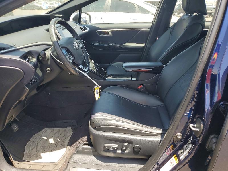2017 Toyota Mirai VIN JTDBVRBD3HA001955 COPART salvage auction — FRONT END, CA - DIS/DLR/EXP ONLY CLEAN TITLE, sold $1,900 on 2026-07-29 (photo 7)