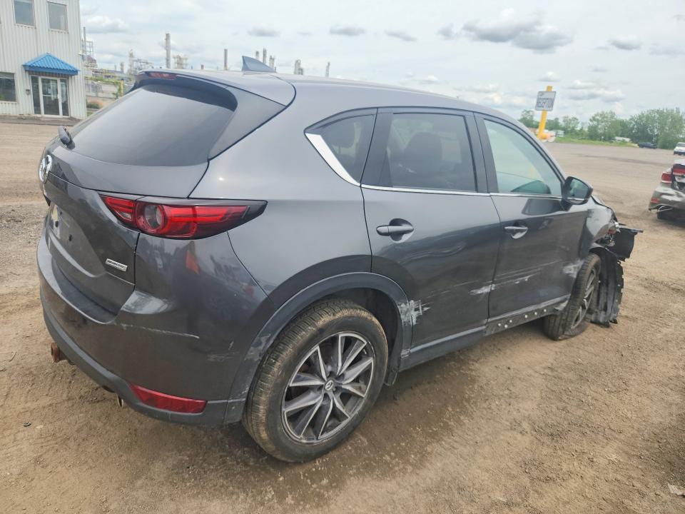 2017 Mazda Cx-5 VIN JM3KFBDL6H0186542 COPART salvage auction — FRONT END, Qc - Gravement Accidente, sold $150 on 2026-07-21 (photo 3)