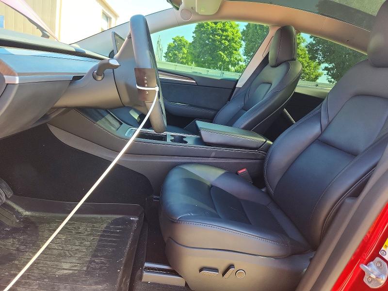 2024 Tesla Model y VIN 7SAYGAEEXRF181277 COPART salvage auction — REAR END, Oh - Cert Of Title-Salvage, sold $10,100 on 2026-07-08 (photo 7)