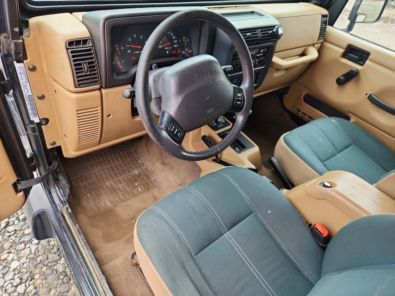 2001 Jeep Wrangler / VIN 1J4FA59S91P316718 COPART salvage auction — MECHANICAL, Ma - Cert Of Title-Reconstrctd Coll, sold $800 on 2026-07-22 (photo 8)