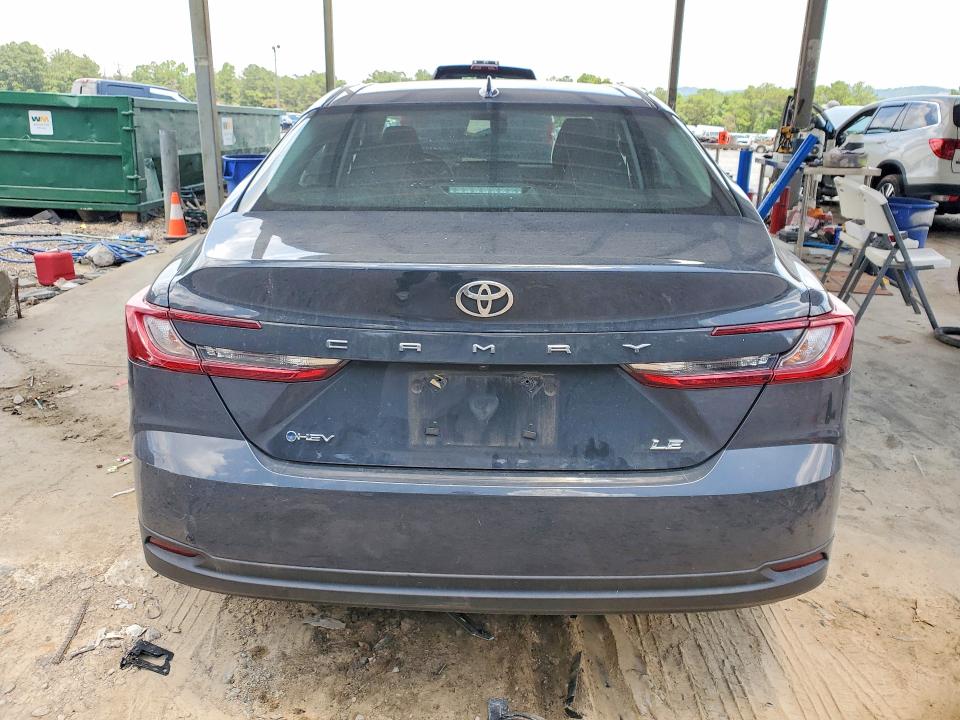 2025 Toyota Camry VIN 4T1DAACK4SU084476 COPART salvage auction — NORMAL WEAR, Al - Certificate Of Title, sold $20,000 on 2026-07-21 (photo 6)