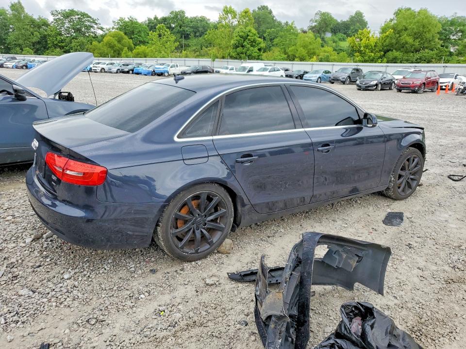 2013 Audi A4 VIN WAUFFAFL8DN006327 COPART salvage auction — FRONT END, OH - CERT OF TITLE-SALVAGE (P), sold $500 on 2026-07-31 (photo 3)
