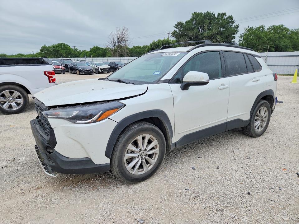 2022 Toyota VIN 7MUCAAAG5NV016832 COPART salvage auction — FRONT END, Tx - Salvage Vehicle Title, sold $60 on 2026-07-30 (photo 1)