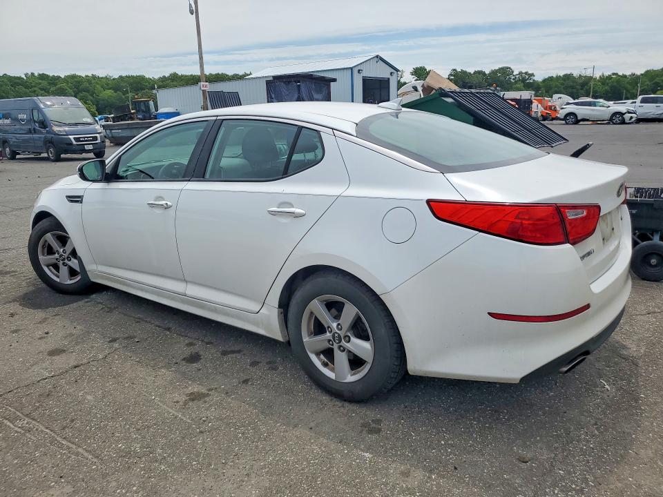 2015 Kia Optima VIN 5XXGM4A77FG440827 COPART salvage auction — MINOR DENT/SCRATCHES, Nj - Cert Of Title-Salvage, sold $800 on 2026-07-28 (photo 2)