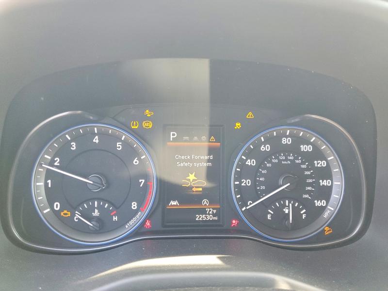 2023 Hyundai Kona VIN KM8K62ABXPU980550 COPART salvage auction — MINOR DENT/SCRATCHES, Ca - Salvage Certificate, sold $5,900 on 2026-07-09 (photo 9)