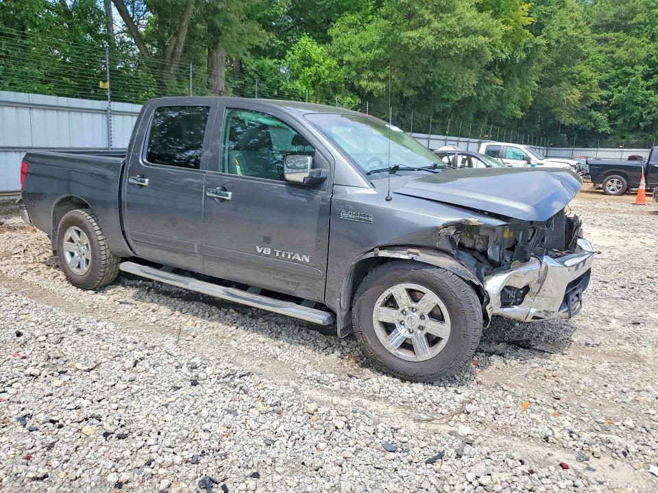 2012 Nissan TITAN VIN 1N6BA0ED7CN327694 COPART salvage auction — FRONT END, GA - CERT OF TITLE-SALVAGE, sold $275 on 2026-07-28 (photo 4)