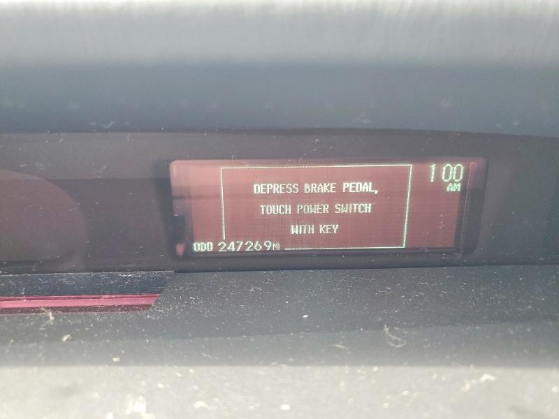 2011 Toyota Prius VIN JTDKN3DU4B5304205 COPART salvage auction — MECHANICAL, Sc - Certificate Of Title, sold $625 on 2026-07-27 (photo 9)