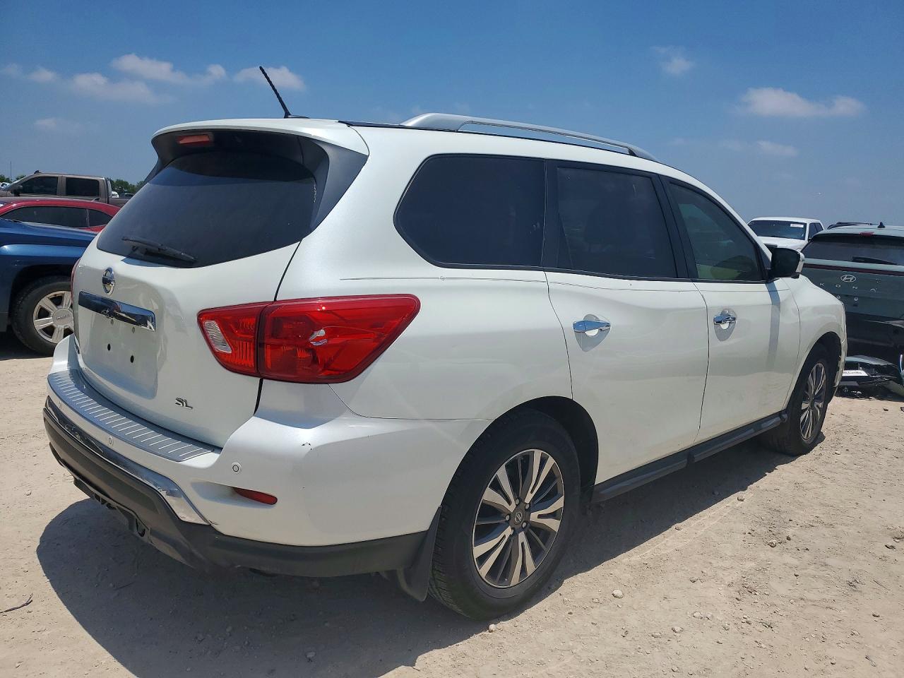 2017 Nissan Pathfinder VIN 5N1DR2MN5HC671887 COPART salvage auction — Minor Dent/Scratches, TX - CERTIFICATE OF TITLE (P), sold $1,900 on 2026-07-09 (photo 3)