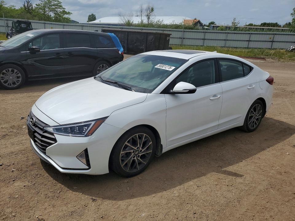 2019 Hyundai Elantra VIN 5NPD84LF6KH475840 COPART salvage auction — Burn Engine, OH - CERT OF TITLE-SALVAGE, sold $3,250 on 2026-07-02 (photo 1)