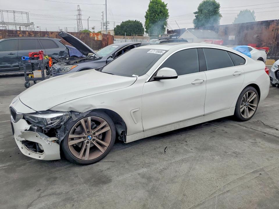 2019 BMW 4er VIN WBA4J1C59KBM15642 COPART salvage auction — FRONT END, Ca - Salvage Certificate, sold $7,400 on 2026-07-22 (photo 1)