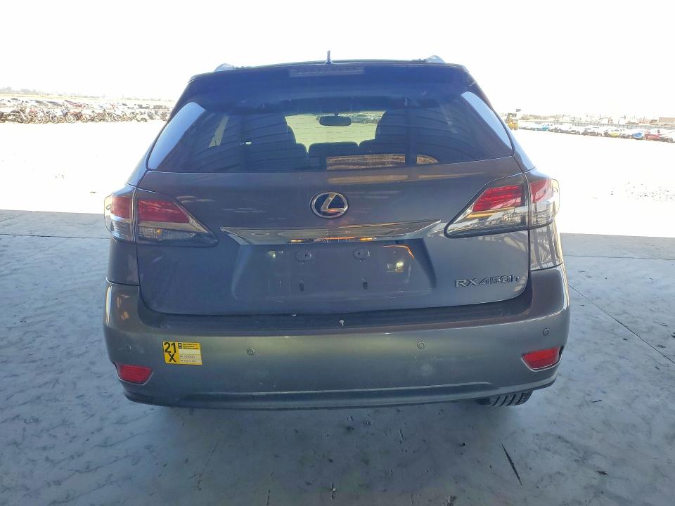 2015 Lexus Rx 450h VIN 2T2BC1BA4FC003747 COPART salvage auction — SIDE, CA - SALVAGE CERTIFICATE, sold $8,900 on 2026-07-13 (photo 6)