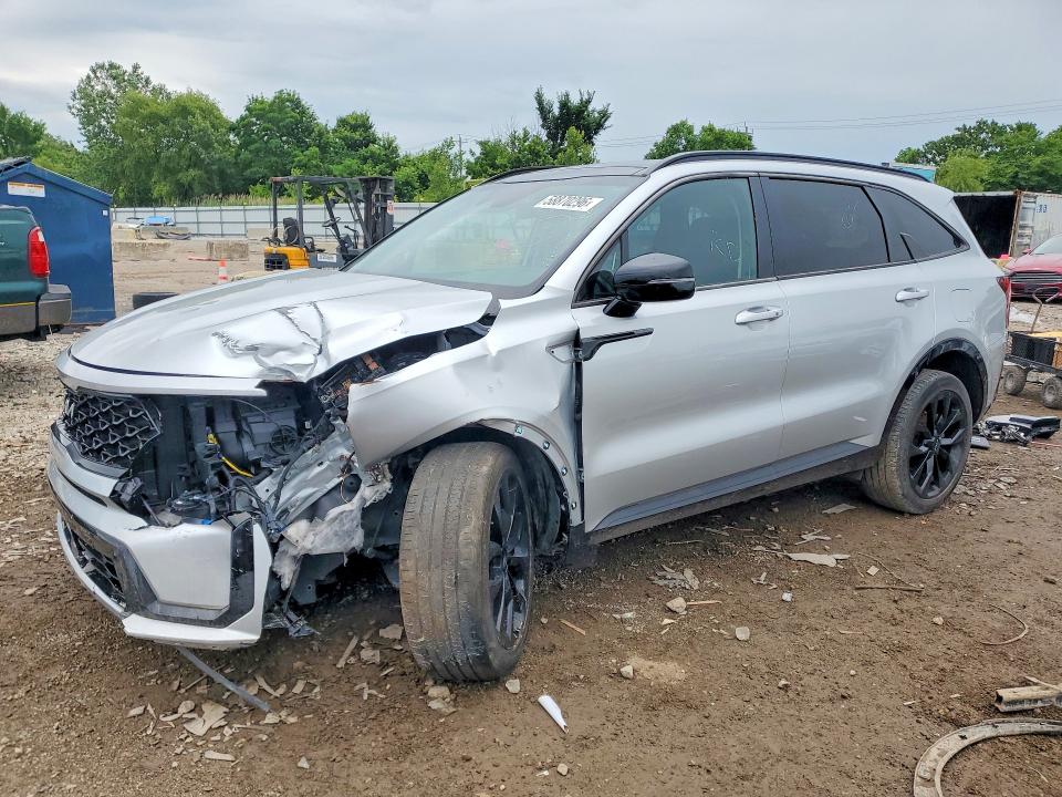2022 Kia VIN 5XYRKDLF5NG110696 COPART salvage auction — FRONT END, Mi - Certificate Of Title, sold $12,200 on 2026-07-29 (photo 1)
