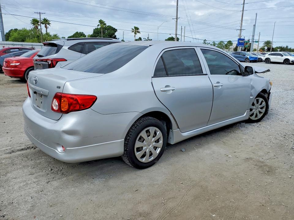 2009 Toyota Corolla VIN JTDBL40E099052336 COPART salvage auction — FRONT END, Fl - Cert Of Title Slvg Rebuildable, sold $675 on 2026-07-24 (photo 3)