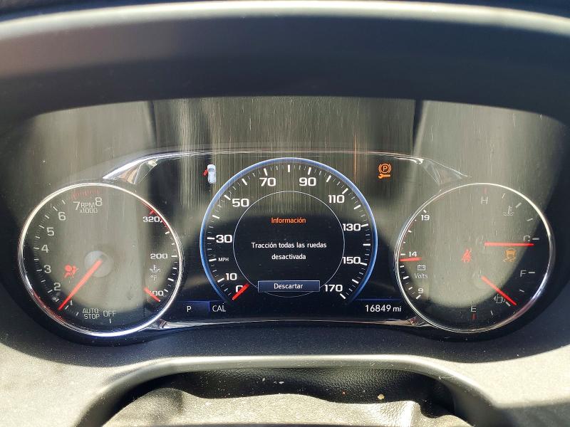 2023 Gmc Acadia VIN 1GKKNLLSXPZ165184 COPART salvage auction — FRONT END, Il - Salvage Certificate, sold $9,700 on 2026-08-24 (photo 9)