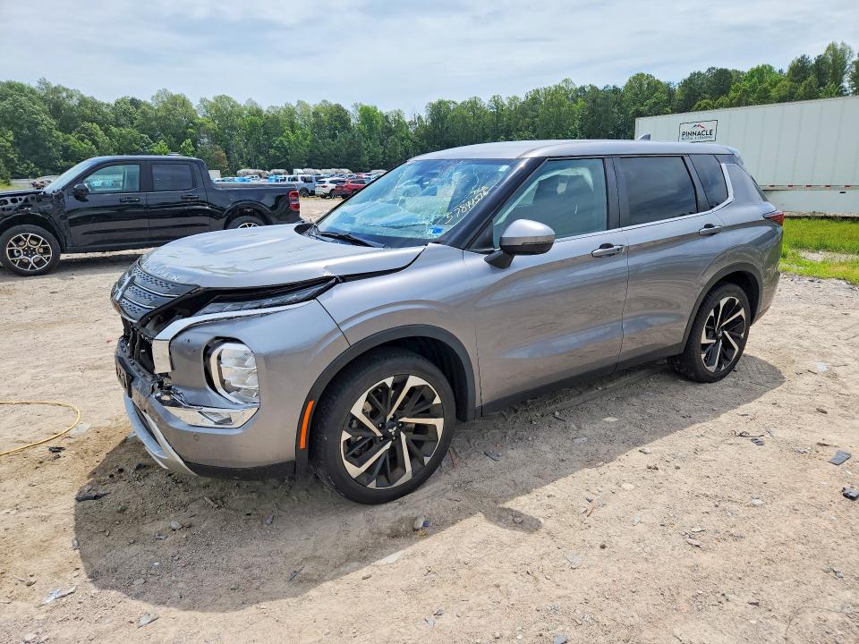 2023 Mitsubishi VIN JA4J3UA82PZ016045 COPART salvage auction — FRONT END, Va - Cert Of Title - Salvage, sold $7,500 on 2026-07-20 (photo 1)
