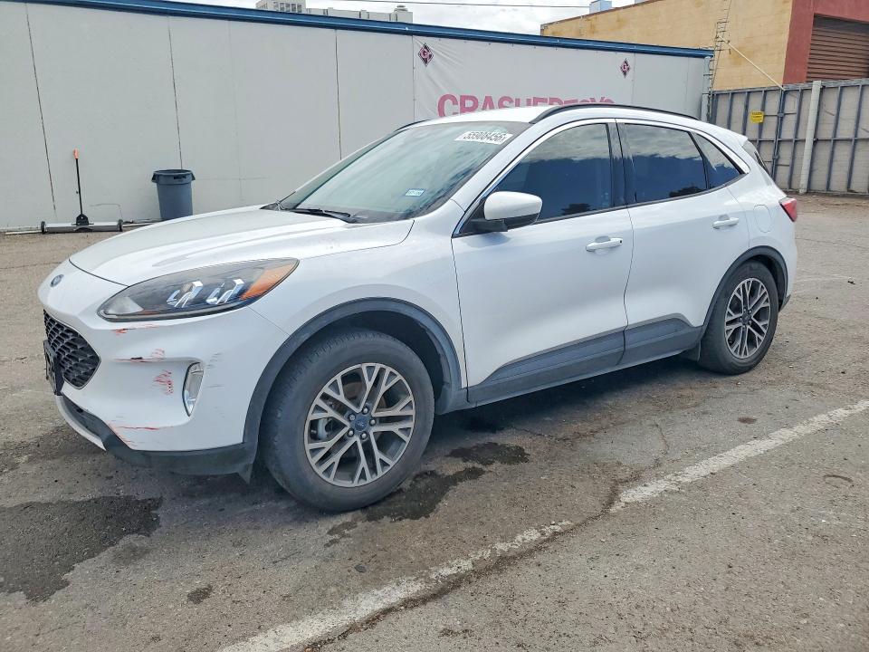 2020 Ford Escape VIN 1FMCU9H91LUB30449 COPART salvage auction — SIDE, Tx - Salvage Vehicle Title, sold $3,600 on 2026-07-24 (photo 1)