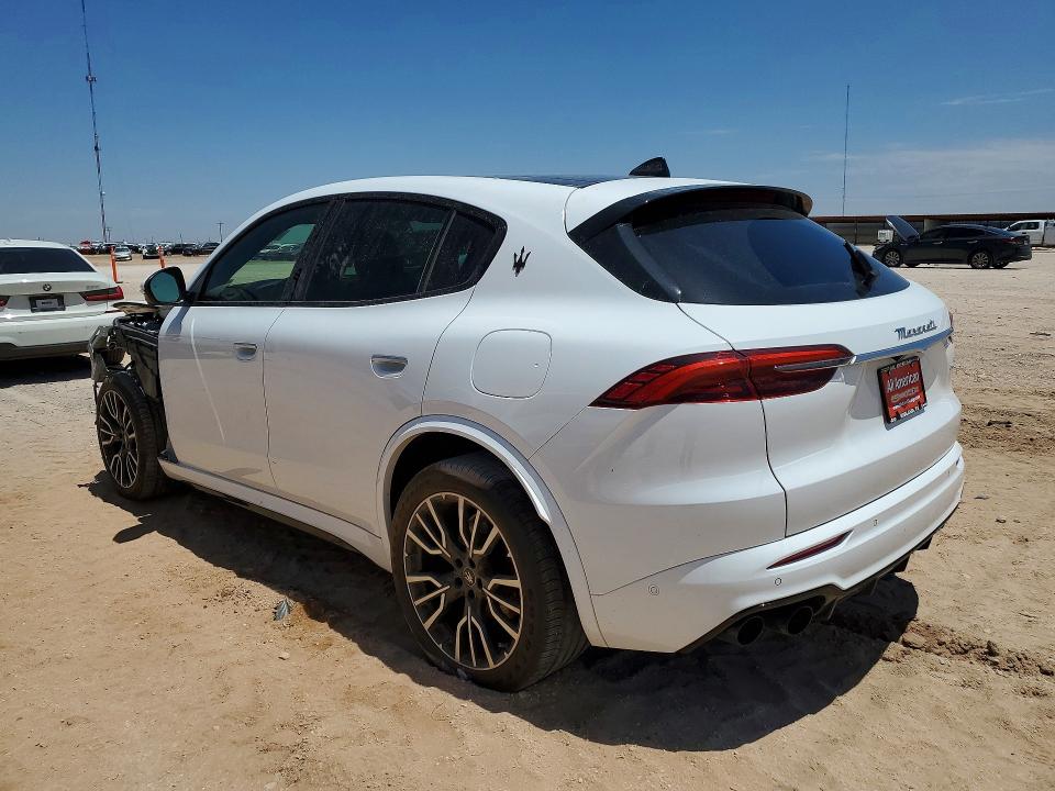 2023 Maserati VIN ZN682AVM1P7426522 COPART salvage auction — FRONT END, Pa - Cert Of Title (P), sold $12,700 on 2026-08-05 (photo 2)