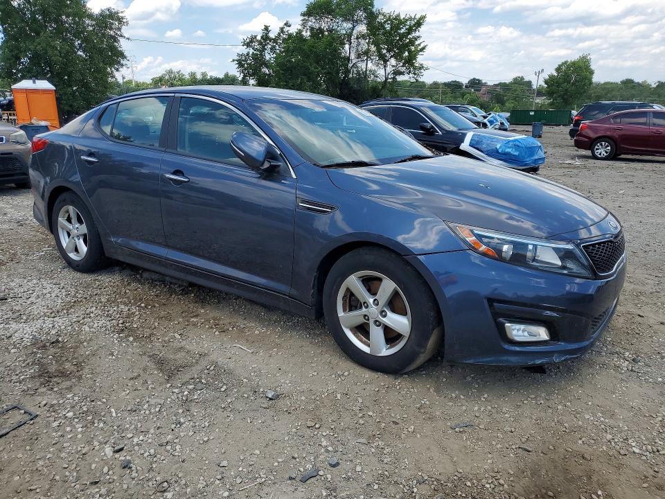 2015 Kia Optima VIN KNAGM4A76F5588727 COPART salvage auction — MECHANICAL, Md - Certificate Of Title, sold $575 on 2026-07-28 (photo 4)