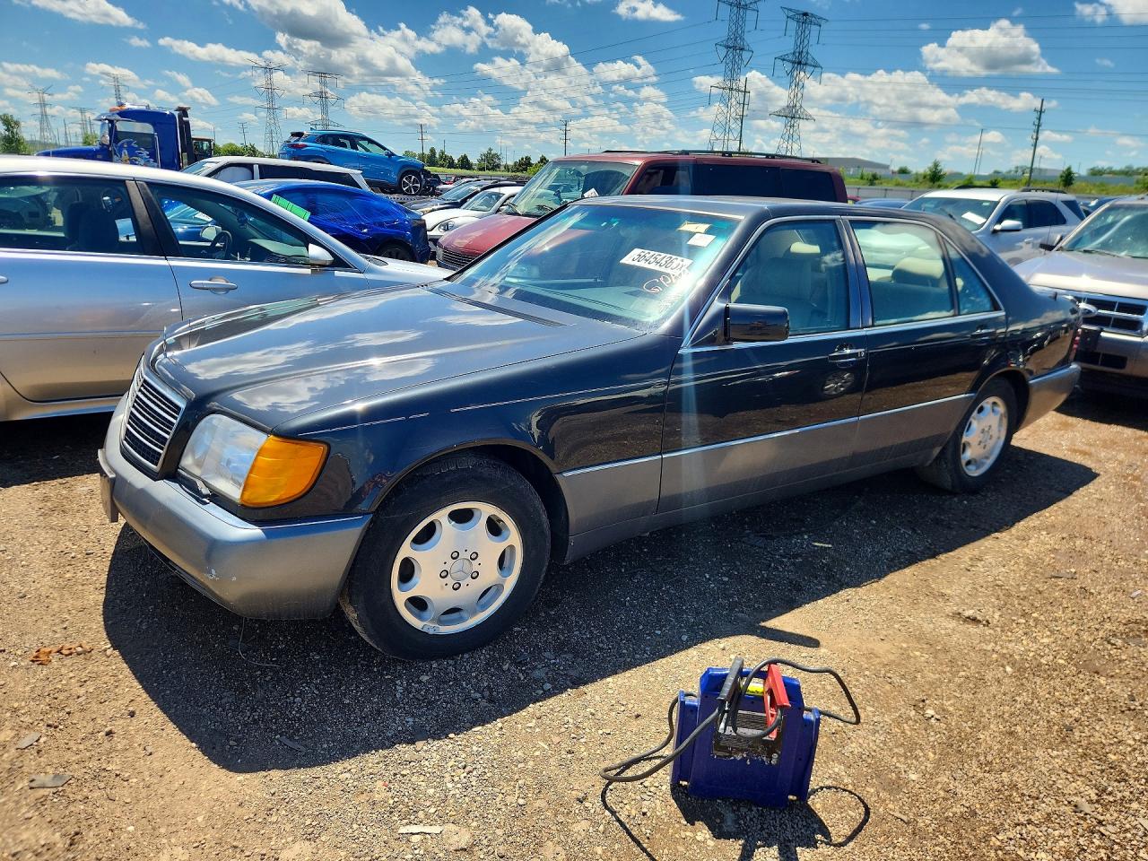 1994 Mercedes-Benz S-Class VIN WDBGA51E4RA167308 COPART salvage auction — Minor Dent/Scratches, WI - CERTIFICATE OF TITLE (P), sold $2,600 on 2026-07-09 (photo 1)