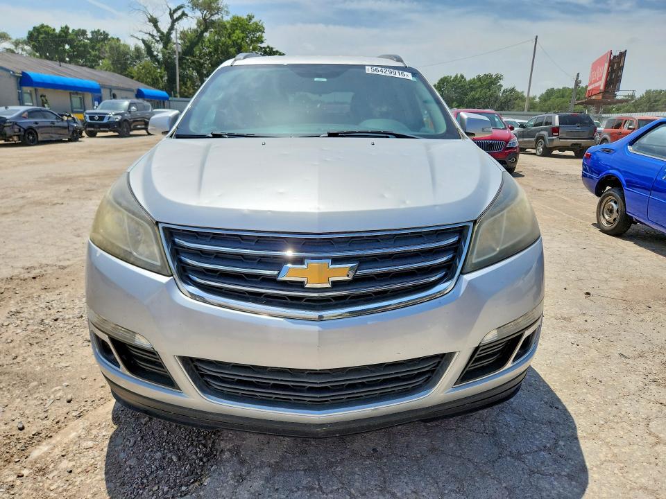 2017 Chevrolet Traverse VIN 1GNKRGKD1HJ293606 COPART salvage auction — HAIL, Ks - Cert Of Title-Salvage, sold $750 on 2026-07-22 (photo 5)