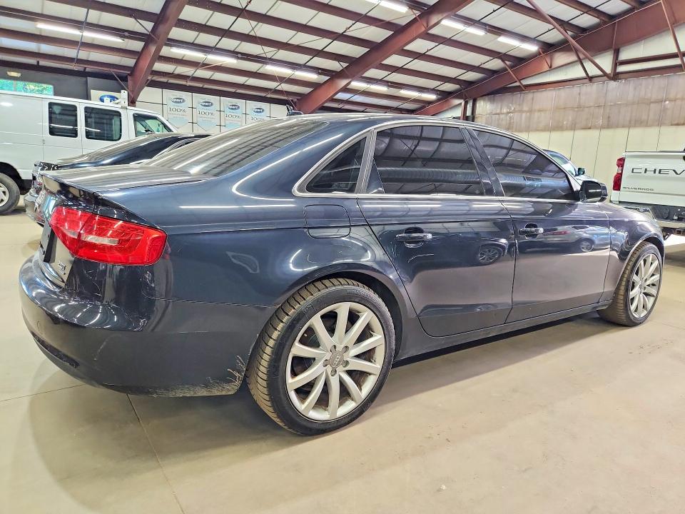 2013 Audi A4 VIN WAUFFAFLXDN039510 COPART salvage auction — FRONT END, Vt - Certificate Of Title, sold $1,900 on 2026-07-21 (photo 3)
