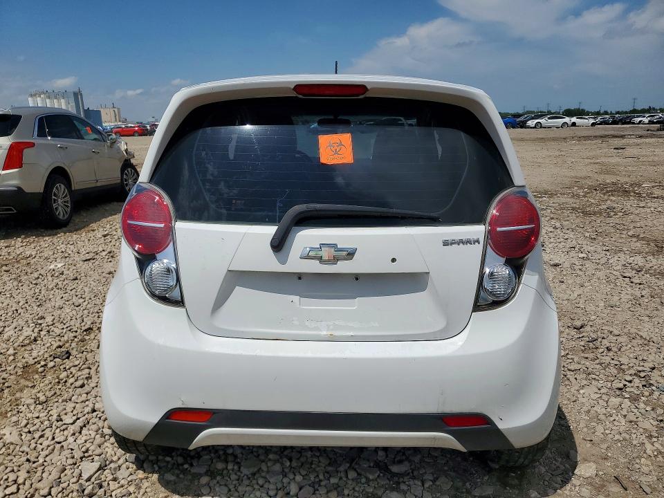 2014 Chevrolet Spark VIN KL8CD6S96EC517611 COPART salvage auction — FRONT END, Il - Salvage Certificate, sold $225 on 2026-07-08 (photo 6)