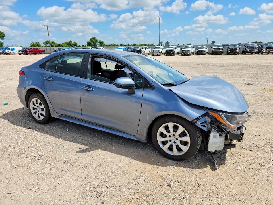2023 Toyota Corolla VIN 5YFB4MDEXPP070499 COPART salvage auction — FRONT END, Tx - Salvage Vehicle Title, sold $1,850 on 2026-07-08 (photo 4)