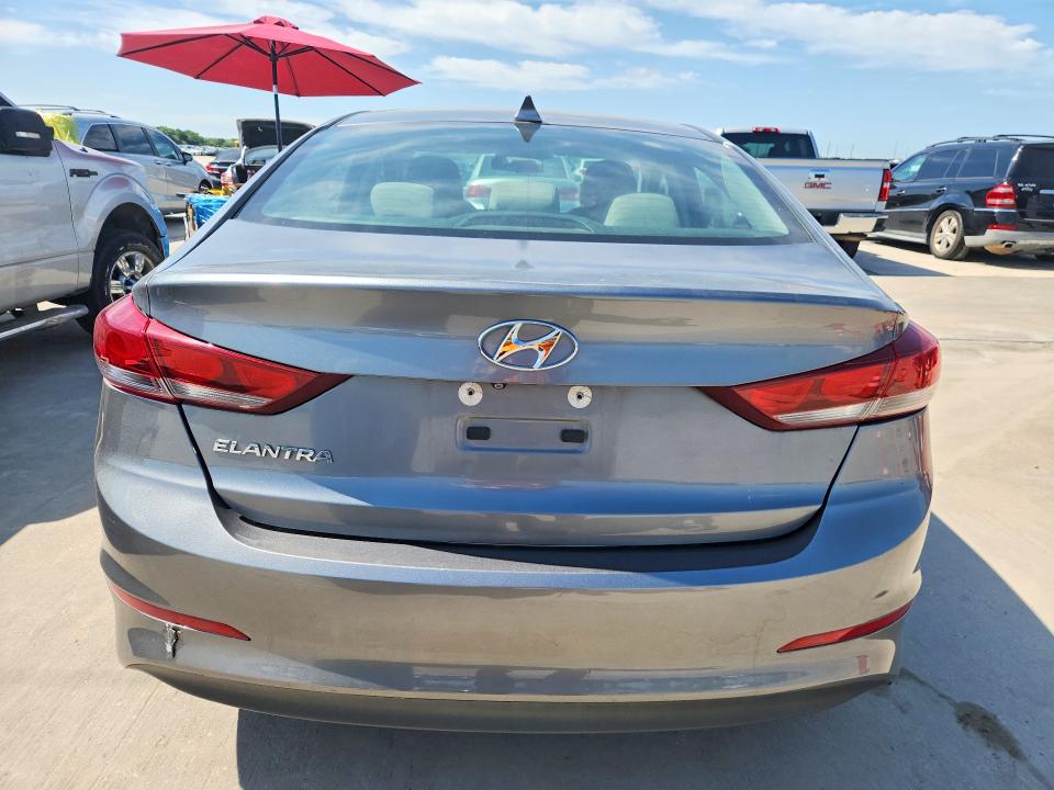 2017 Hyundai Elantra VIN KMHD84LF3HU152775 COPART salvage auction — NORMAL WEAR, Mt - Certificate Of Title, sold $1,150 on 2026-07-02 (photo 6)