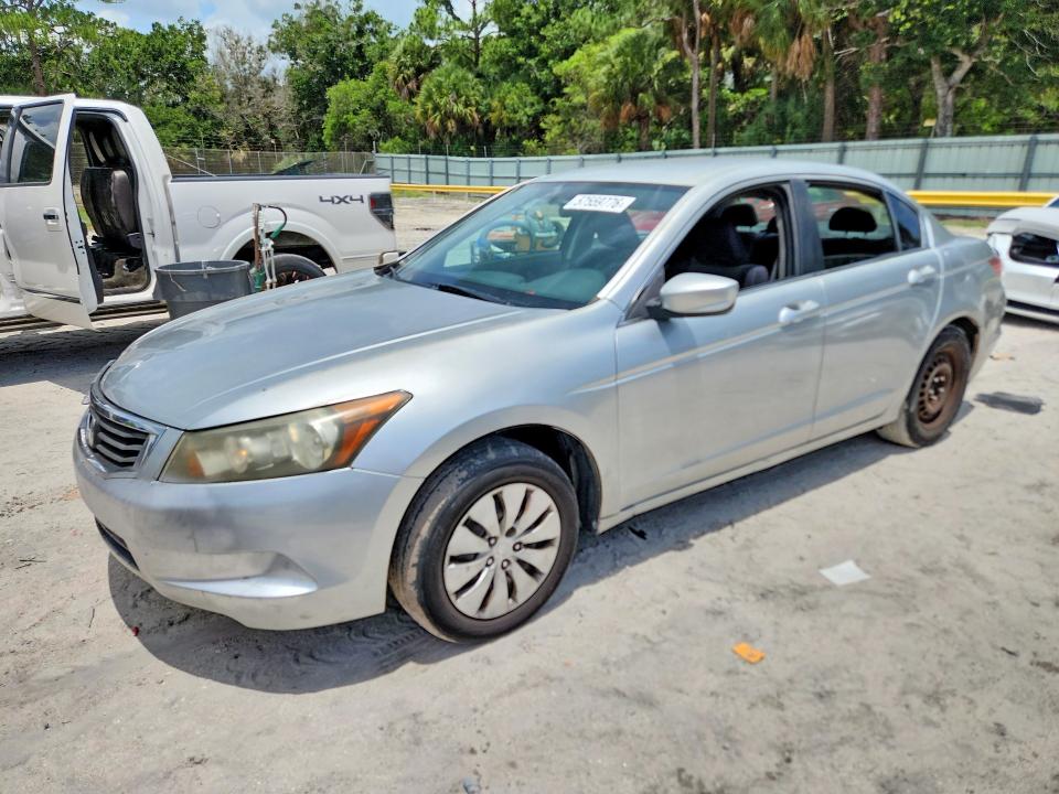 2008 Honda Accord VIN JHMCP263X8C070698 COPART salvage auction — FRONT END, FL - CERTIFICATE OF DESTRUCTION, sold $225 on 2026-07-15 (photo 1)