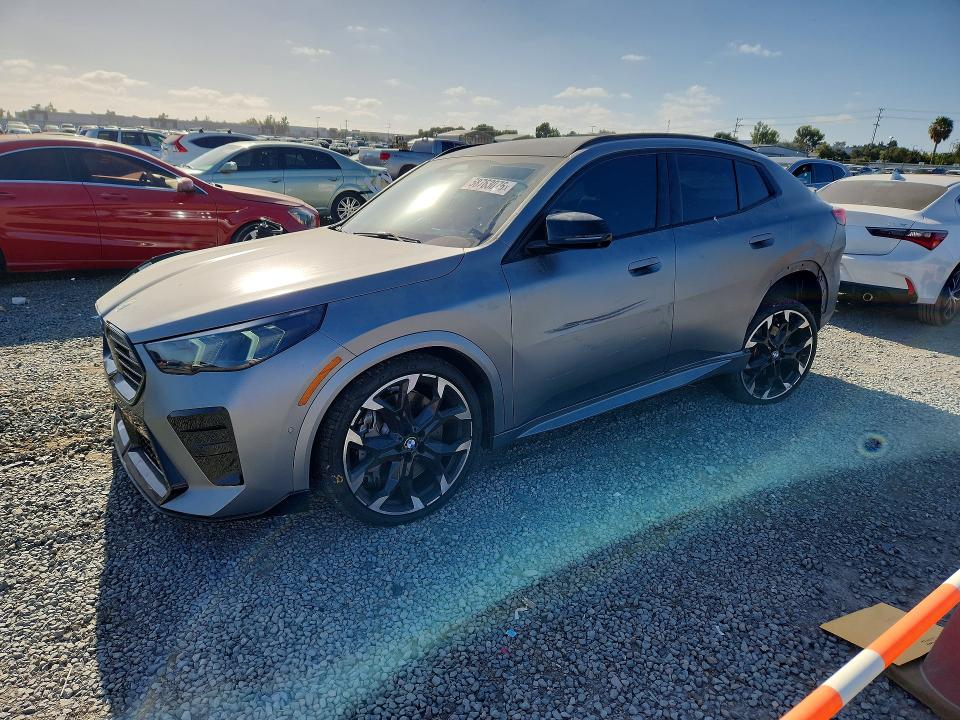 2024 BMW X2 VIN WBX83GM02R5Z09065 COPART salvage auction — FRONT END, Ca - Salvage Certificate, sold $22,900 on 2026-07-31 (photo 1)