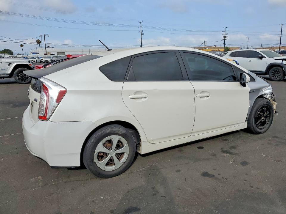 2013 Toyota Prius VIN JTDKN3DU4D5671883 COPART salvage auction — FRONT END, Ca - Salvage Certificate, sold $1,400 on 2026-07-15 (photo 3)