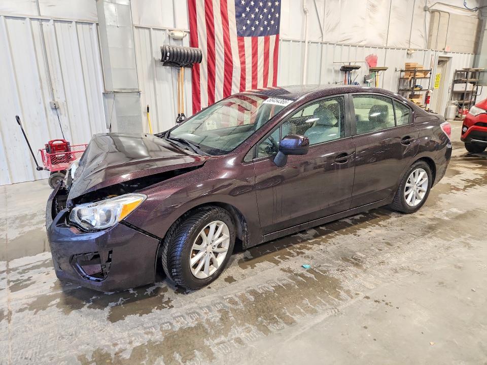 2012 Subaru VIN JF1GJAC68CH015648 COPART salvage auction — FRONT END, Wi - Certificate Of Title, sold $275 on 2026-07-14 (photo 1)