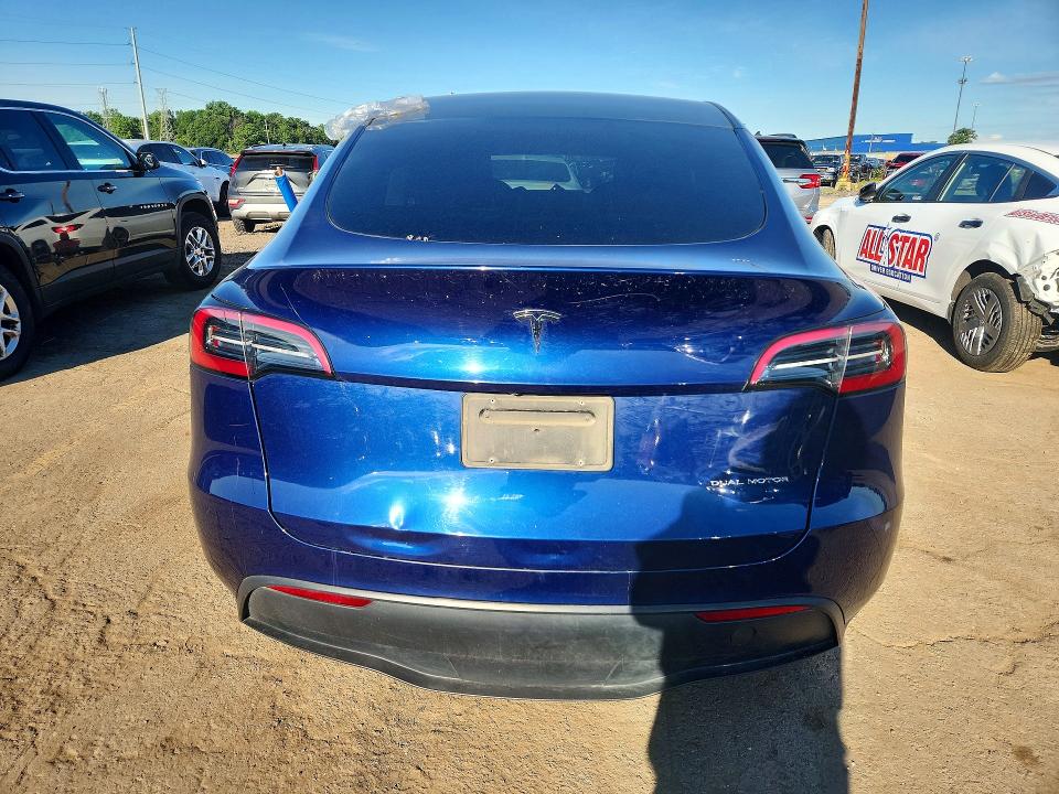 2023 Tesla Model y VIN 7SAYGAEE3PF789056 COPART salvage auction — FRONT END, Mi - Scrap Certificate Of Title, sold $2,550 on 2026-07-24 (photo 6)
