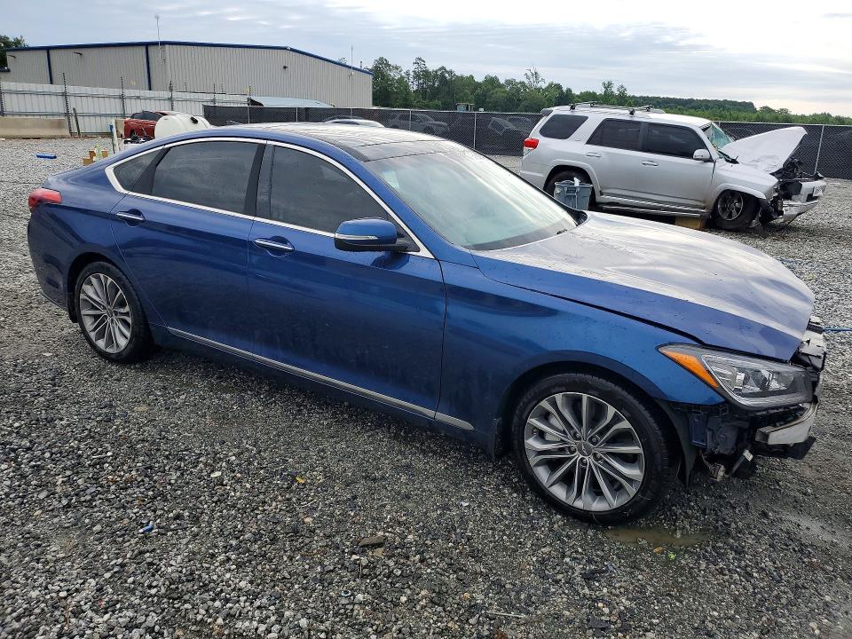 2016 Hyundai VIN KMHGN4JE1GU107090 COPART salvage auction — FRONT END, Sc - Cert Of Title-Salvage, sold $550 on 2026-07-27 (photo 4)