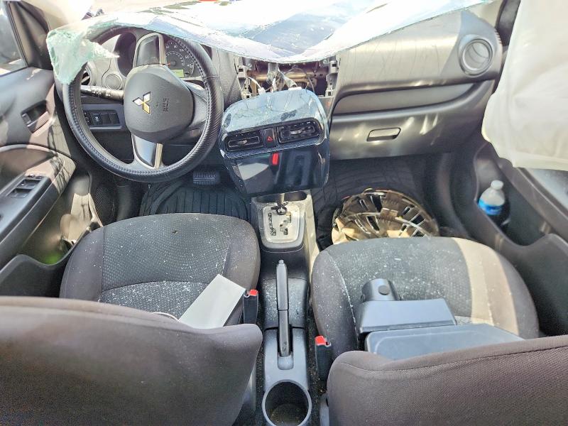 2017 Mitsubishi Mirage VIN ML32F3FJ3HHF15330 COPART salvage auction — ROLLOVER, Nj - Cert Of Title-Salvage, sold $400 on 2026-07-14 (photo 8)