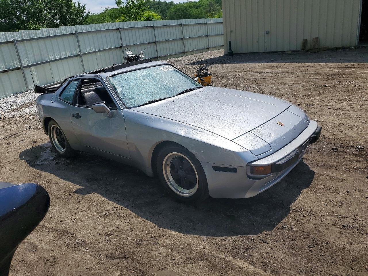 1983 Porsche 944 VIN WP0AA0940DN453471 COPART salvage auction — Rollover, NY - MV-907A SALVAGE CERTIFICATE, sold $1,700 on 2026-06-29 (photo 4)