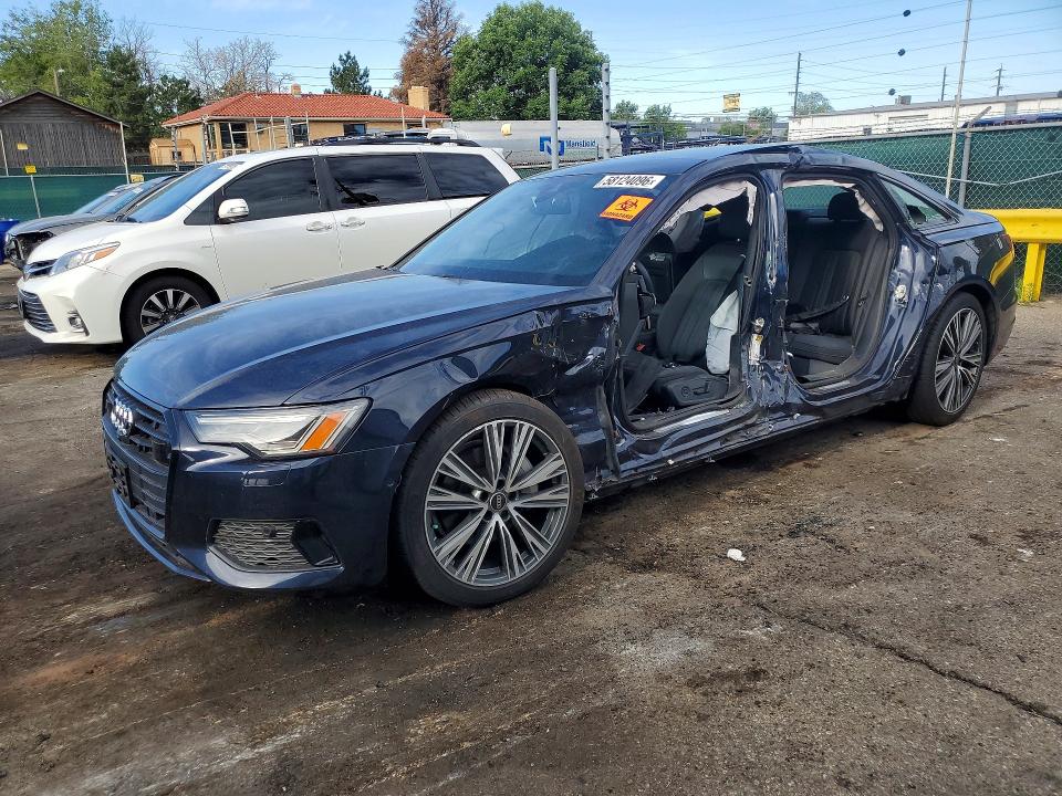 2021 Audi A6 VIN WAUE8AF24MN015393 COPART salvage auction — SIDE, Co - Public - Salvage Title, sold $7,100 on 2026-07-09 (photo 1)