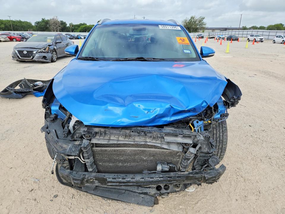 2017 Hyundai Tucson VIN KM8J33A41HU413267 COPART salvage auction — FRONT END, Tx - Salvage Vehicle Title, sold $125 on 2026-07-23 (photo 5)
