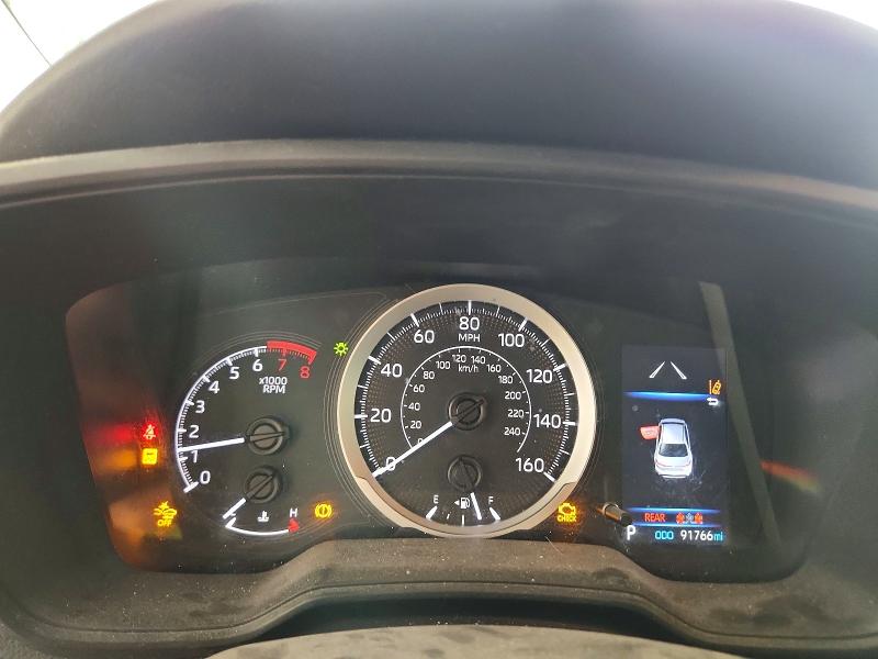 2022 Toyota Corolla VIN 5YFEPMAE7NP340116 COPART salvage auction — HAIL, Ne - Cert Of Title-Salvage, sold $5,300 on 2026-07-07 (photo 9)
