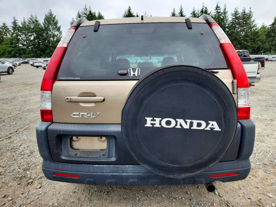 2006 Honda Cr-v VIN JHLRD78886C024815 COPART salvage auction — SIDE, WA - BILL OF SALE, sold $1,050 on 2026-07-10 (photo 6)