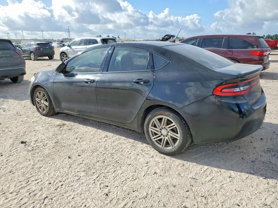 2016 Dodge Dart VIN 1C3CDFAA3GD683282 COPART salvage auction — FRONT END, Tx - Salvage Vehicle Title, sold $525 on 2026-07-10 (photo 2)