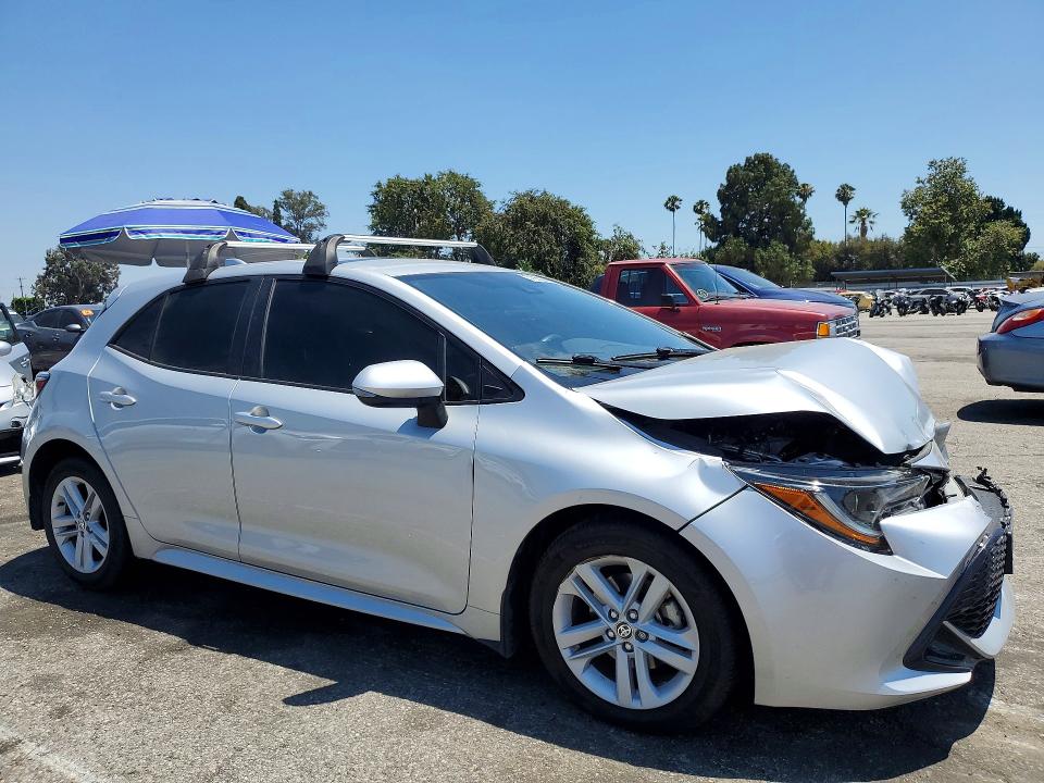 2022 Toyota Corolla VIN JTND4MBEXN3162693 COPART salvage auction — FRONT END, Ca - Salvage Certificate, sold $2,800 on 2026-07-10 (photo 4)