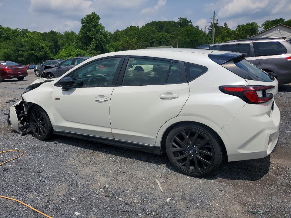 2024 Subaru Impreza VIN JF1GUHJC1R8373532 COPART salvage auction — FRONT END, Pa - Certificate Of Salvage, sold $4,250 on 2026-07-16 (photo 2)