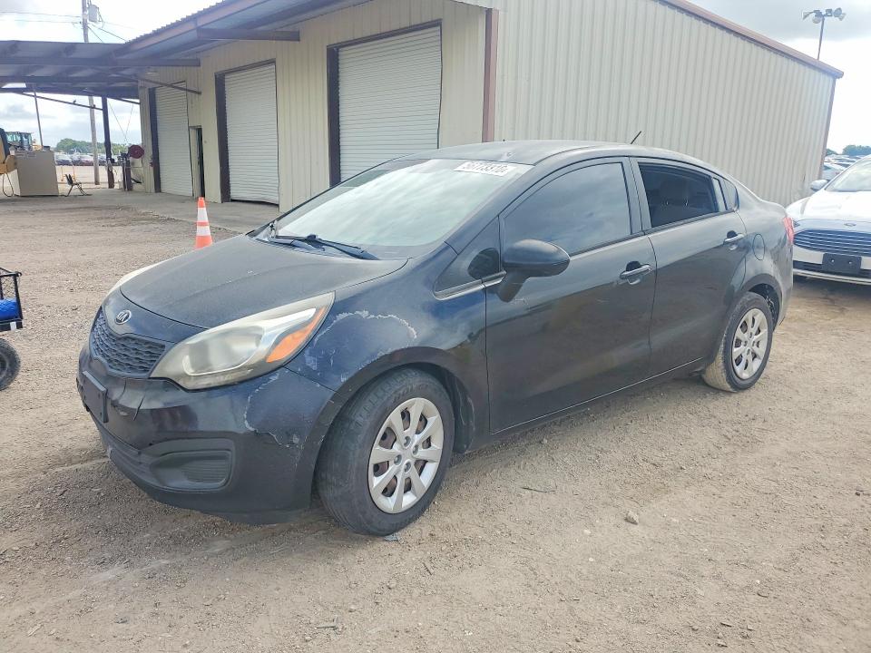 2014 Kia Rio VIN KNADM4A37E6335991 COPART salvage auction — FRONT END, Nm - Cert Of Title-Salvage, sold $200 on 2026-07-22 (photo 1)