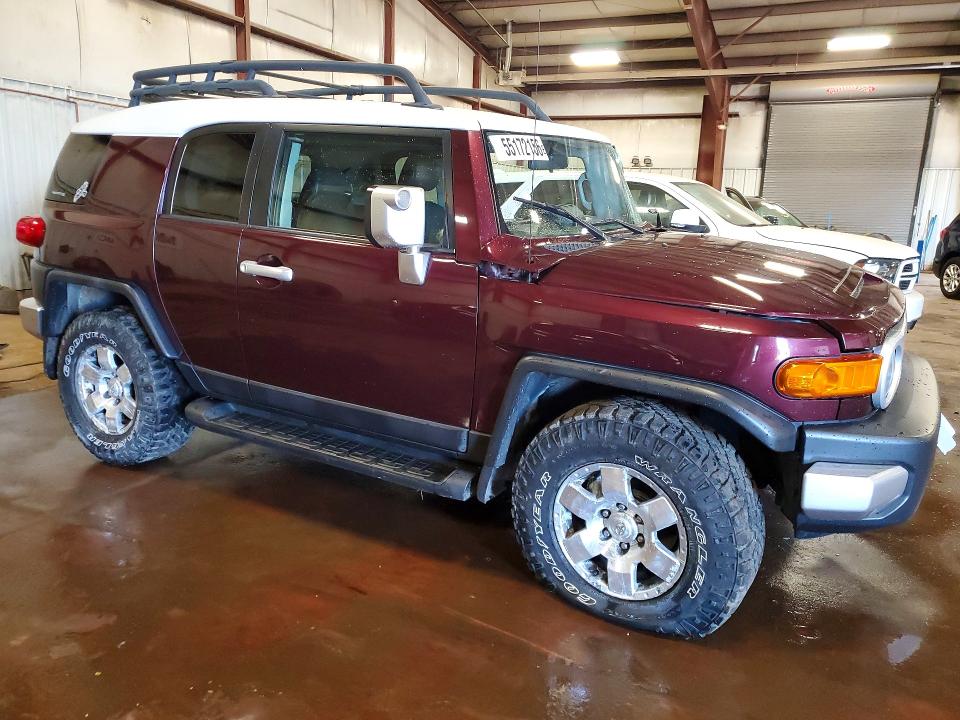 2007 Toyota Fj cruiser VIN JTEBU11F670067472 COPART salvage auction — SIDE, MI - CERTIFICATE OF TITLE, sold $1,250 on 2026-07-24 (photo 4)