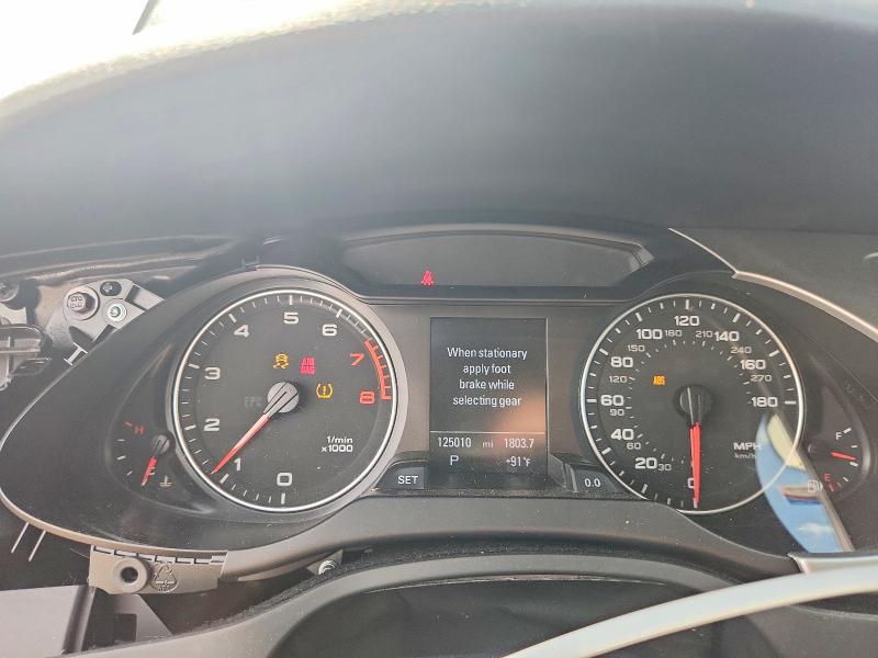 2011 Audi A4 VIN WAUFFAFL5BN034177 COPART salvage auction — SIDE, IL - SALVAGE CERTIFICATE, sold $875 on 2026-07-28 (photo 9)