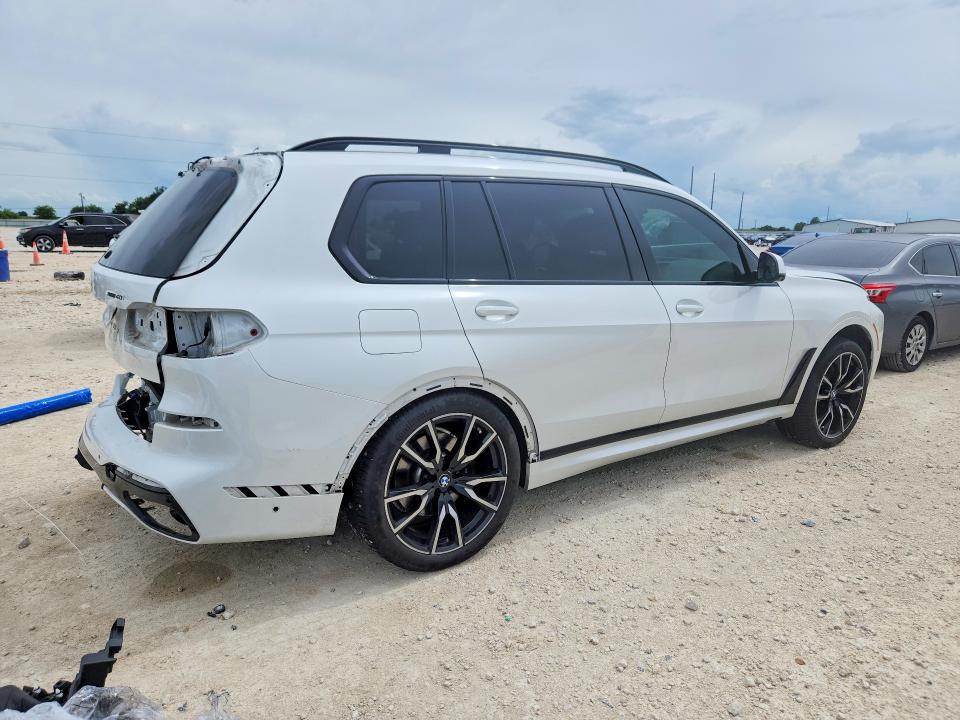 2023 BMW X7 VIN 5UX23EM06P9P83739 COPART salvage auction — REAR END, Tx - Salvage Vehicle Title, sold $21,200 on 2026-07-23 (photo 3)
