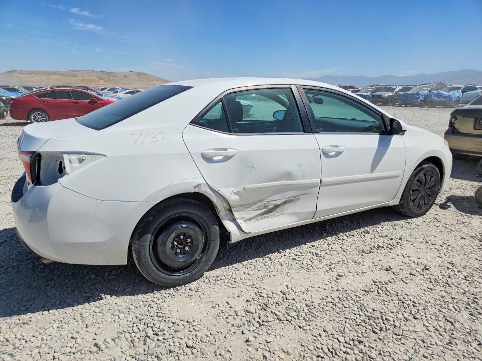 2016 Toyota Corolla VIN 5YFBURHE7GP378270 COPART salvage auction — MINOR DENT/SCRATCHES, Ut - Salvage Certificate, sold $4,550 on 2026-07-31 (photo 3)
