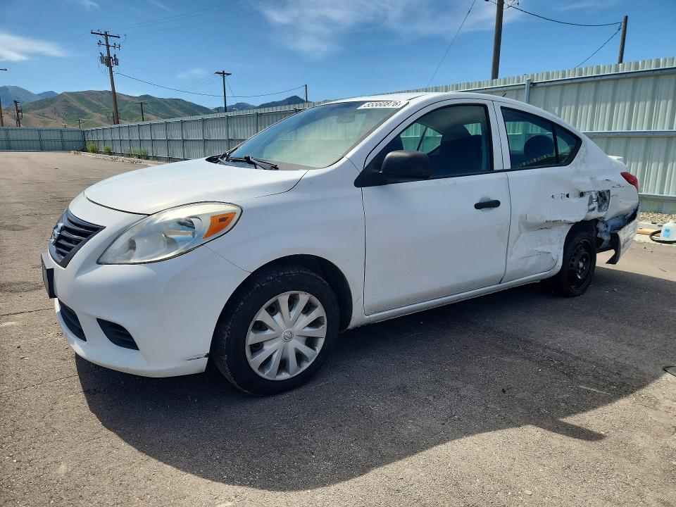 2014 Nissan VIN 3N1CN7AP5EL847077 COPART salvage auction — REAR END, Ut - Salvage Certificate, sold $425 on 2026-07-02 (photo 1)